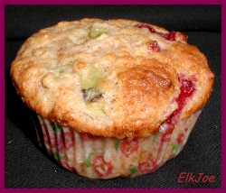 Erdbeer-Kiwi-Muffins