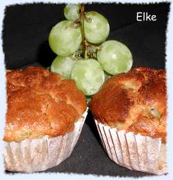 Weintrauben-Muffins (Variante 2)