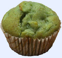 Curacao-Apfel-Muffins (von Anjes fotografiert)