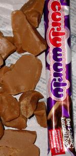 Fudge und Curly Wurly