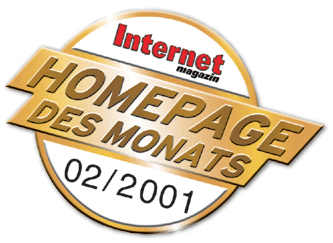 Homepage des Monats Februar